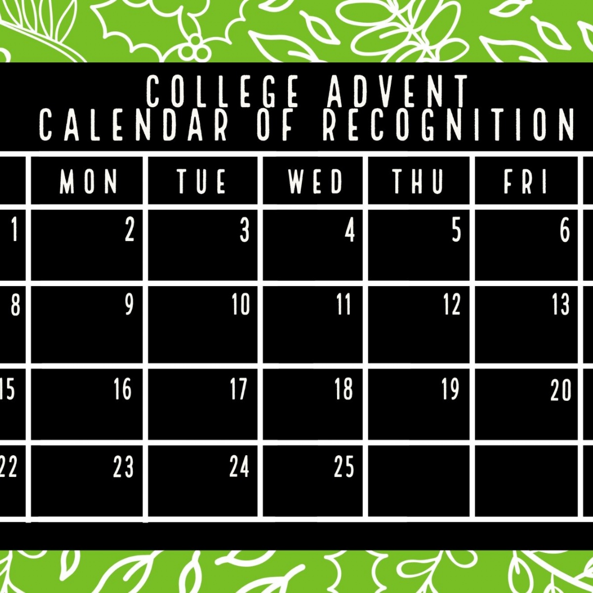 Warlingham School & Sixth Form College College Advent Calendar of